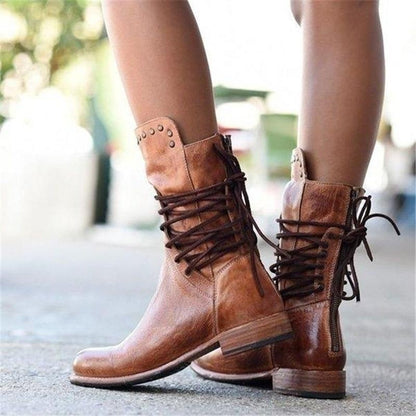 BREE™ | Bottes élégantes en cuir vegan
