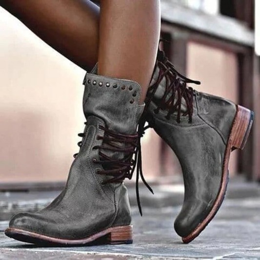 BREE™ | Bottes élégantes en cuir vegan