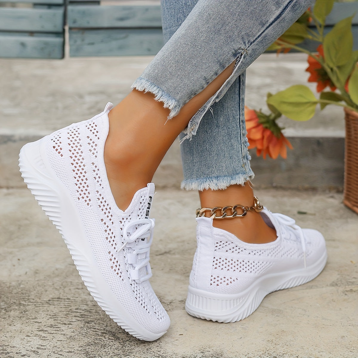 Colette | Baskets Respirantes Confort Total +SEMELLES OFFERTES