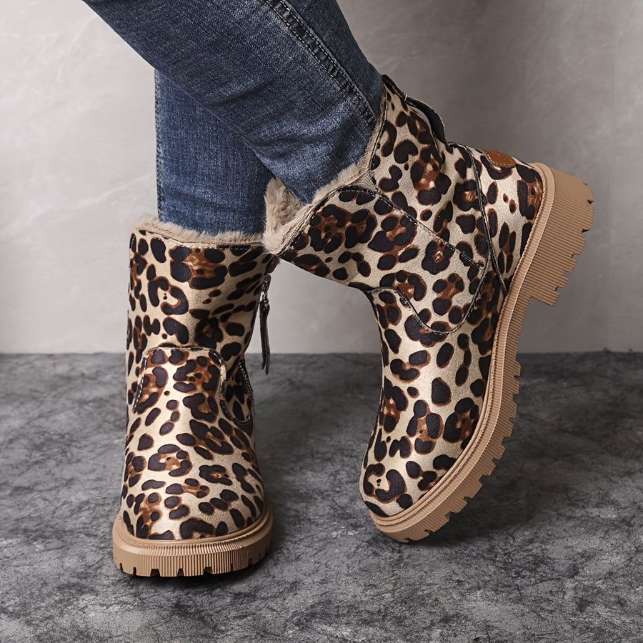 Maëlan | Bottines Chaudes à Doublure Confort