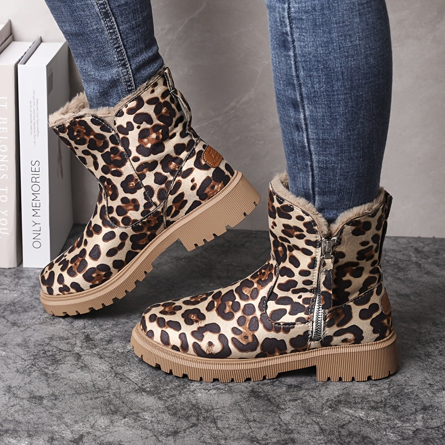 Maëlan | Bottines Chaudes à Doublure Confort
