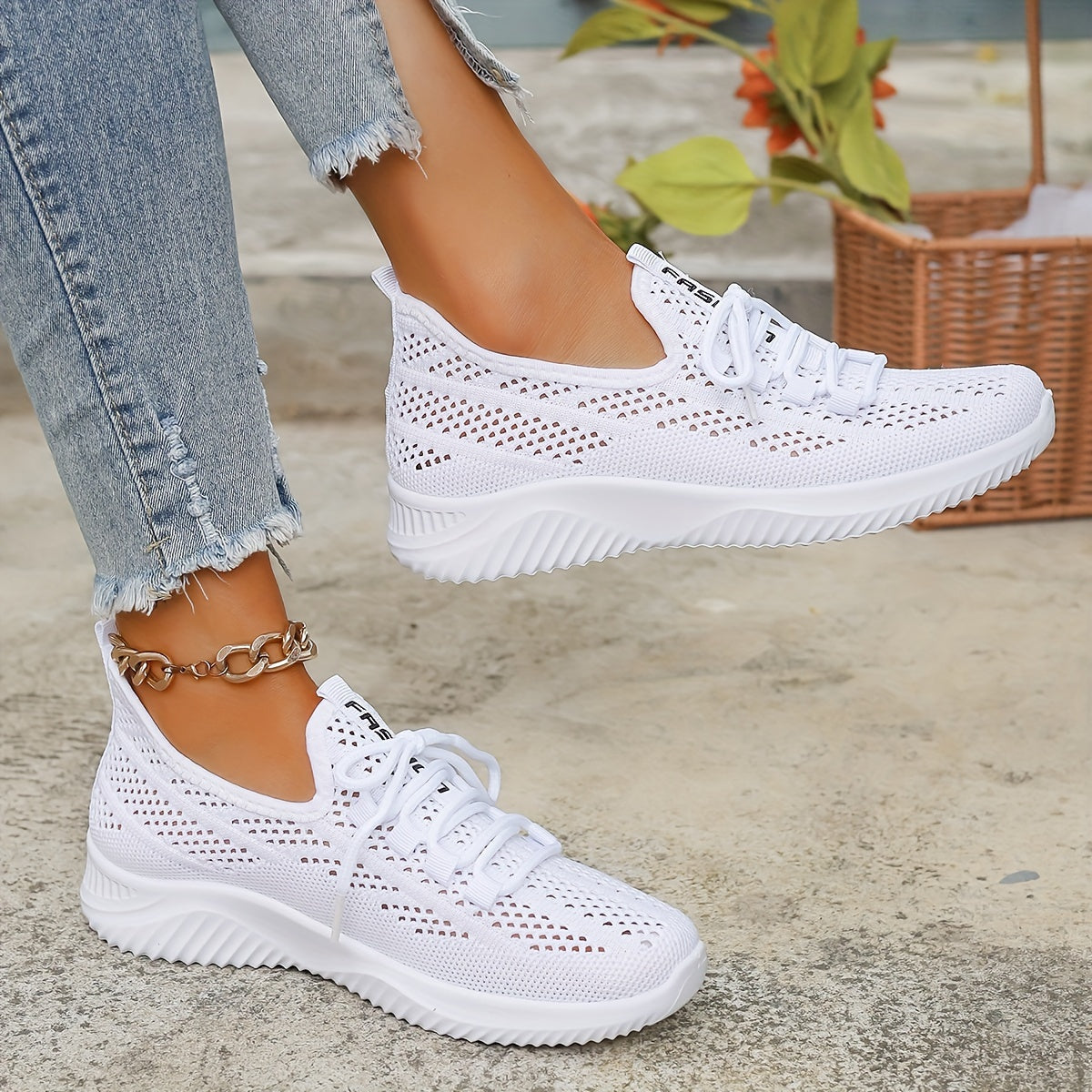 Colette | Baskets Respirantes Confort Total +SEMELLES OFFERTES