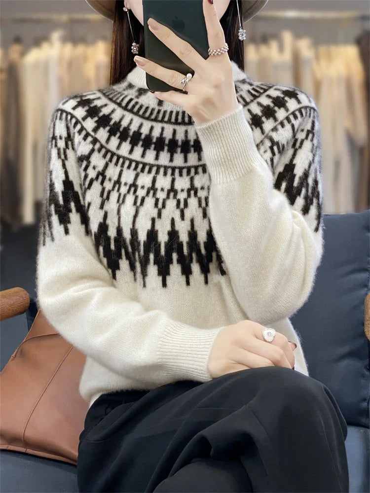 Elyse | Pull tricoté