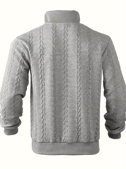 Benoît ™ | Pull vintage à fermeture éclair au design élégant