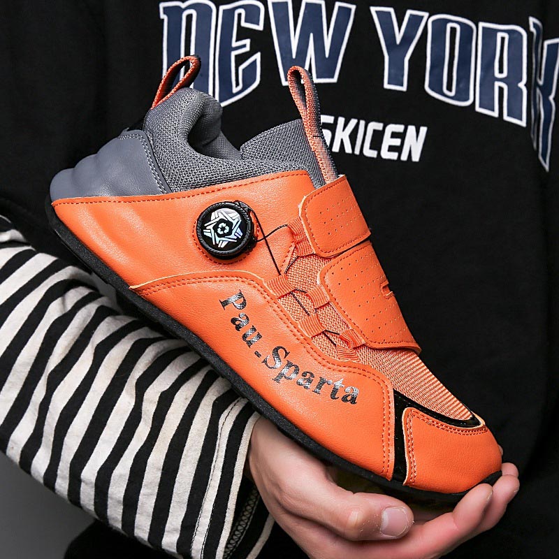 🔥Vente du vendredi noir - 49% DE RÉDUCTION🔥Hommes Bouton Chaussures de course respirantes