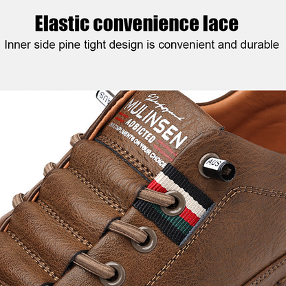 Chaussures de conduite décontractées respirantes en cuir véritable faites à la main en France