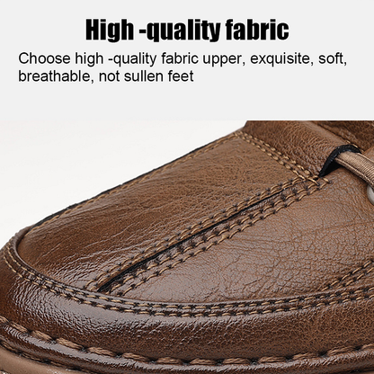 Chaussures de conduite décontractées respirantes en cuir véritable faites à la main en France