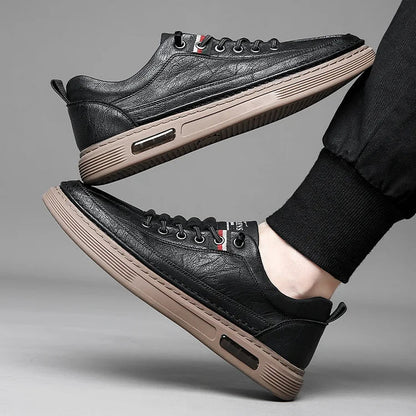 Chaussures de conduite décontractées respirantes en cuir véritable faites à la main en France