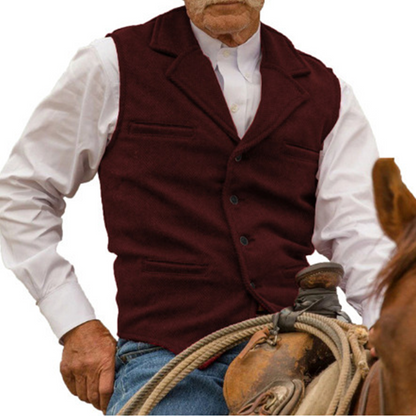 🔥Offre à durée limitée-Gilet business décontracté slim fit pour homme