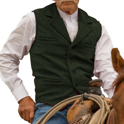 🔥Offre à durée limitée-Gilet business décontracté slim fit pour homme