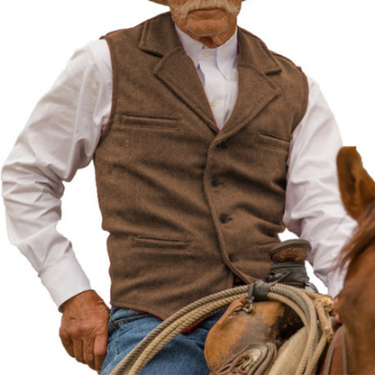 🔥Offre à durée limitée-Gilet business décontracté slim fit pour homme